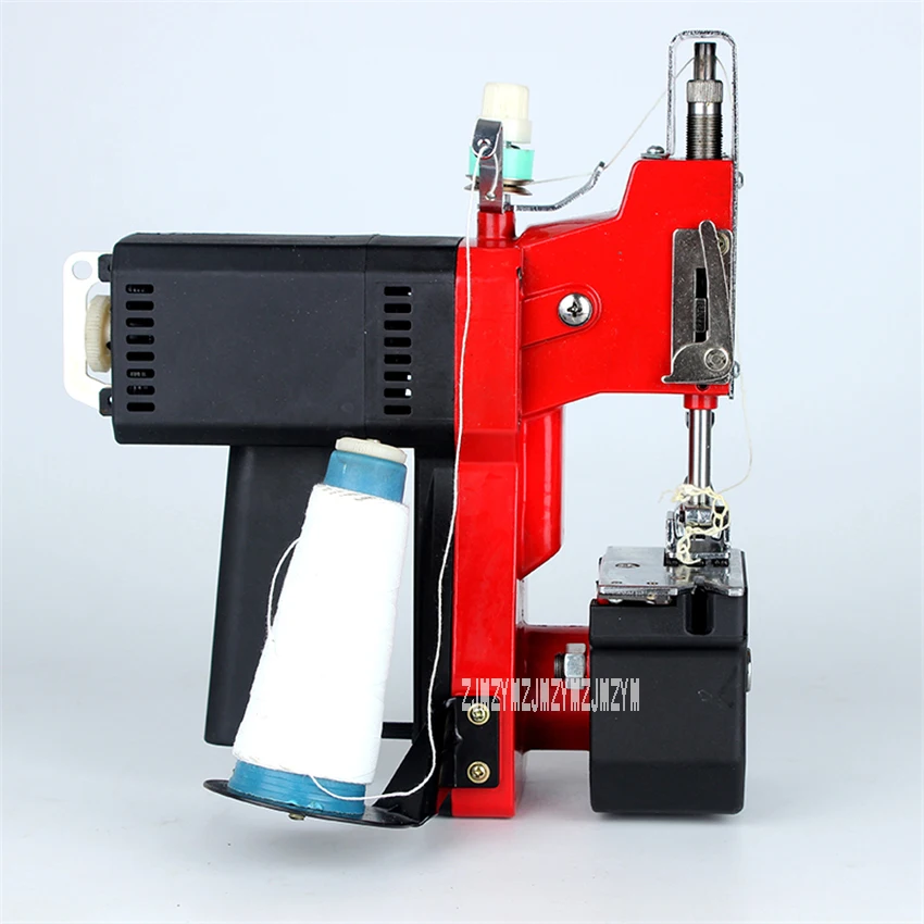 GK9-013A Portable Sack Closer Electric Packet Machine Bag Sewing Machine Sealer Packer Adjustable Needle Distance 110V/220V