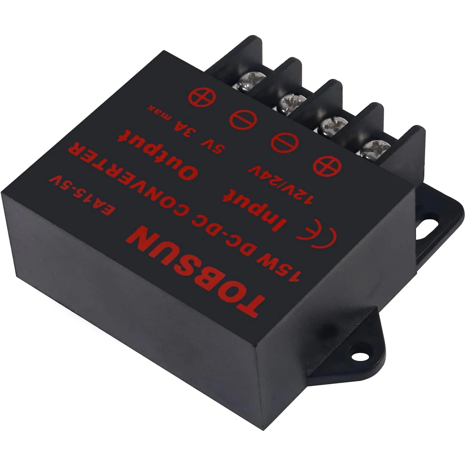 DC 12V 24V zu 5V 3A Konverter DC Spannungsreduzierer Regler Step Down Buck Converter Netzteil Volt Transformator Modul