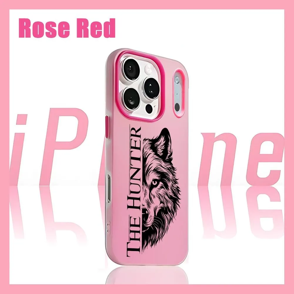 COOL Wolf Head Hunter Style Phone Case for iPhone 17 air 16 e 15 14 13 12 11 Pro Max Plus Candy Shockproof 2-in-1 Soft Case - view 6