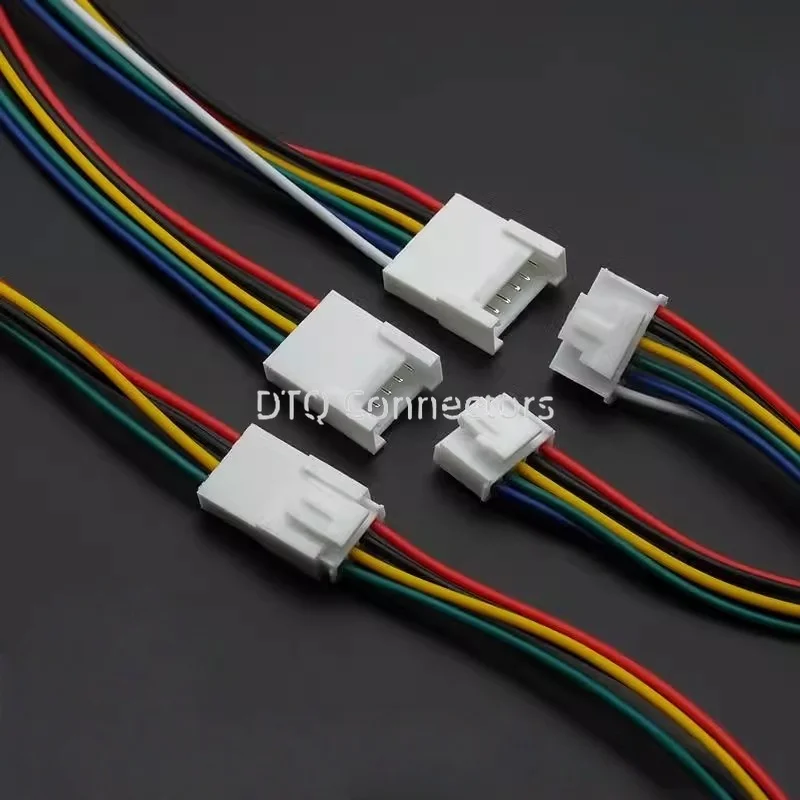 5pair Hy2.0 Plug-in Terminal Wire 2p 3p 4p 5p 6p 7p 8p Male Female 20cm Single Ended Electronic Wire 26awg