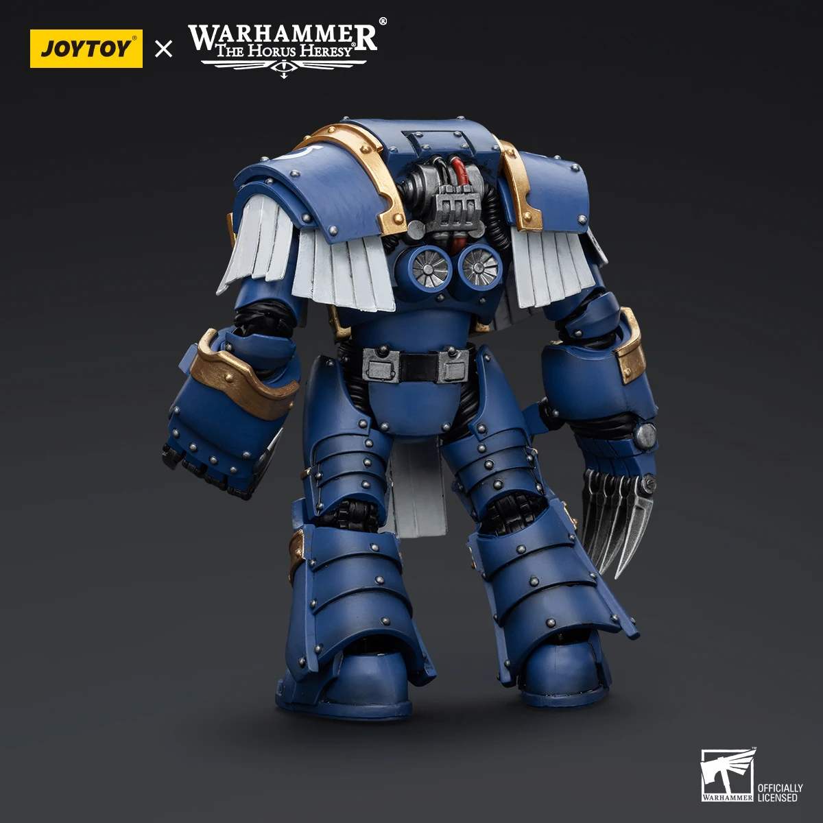 

JOYTOY Warhammer "The Horus Heresy" Ultramarines Cataphractii Terminator Squad Terminator With Lightning Claws Action Figures