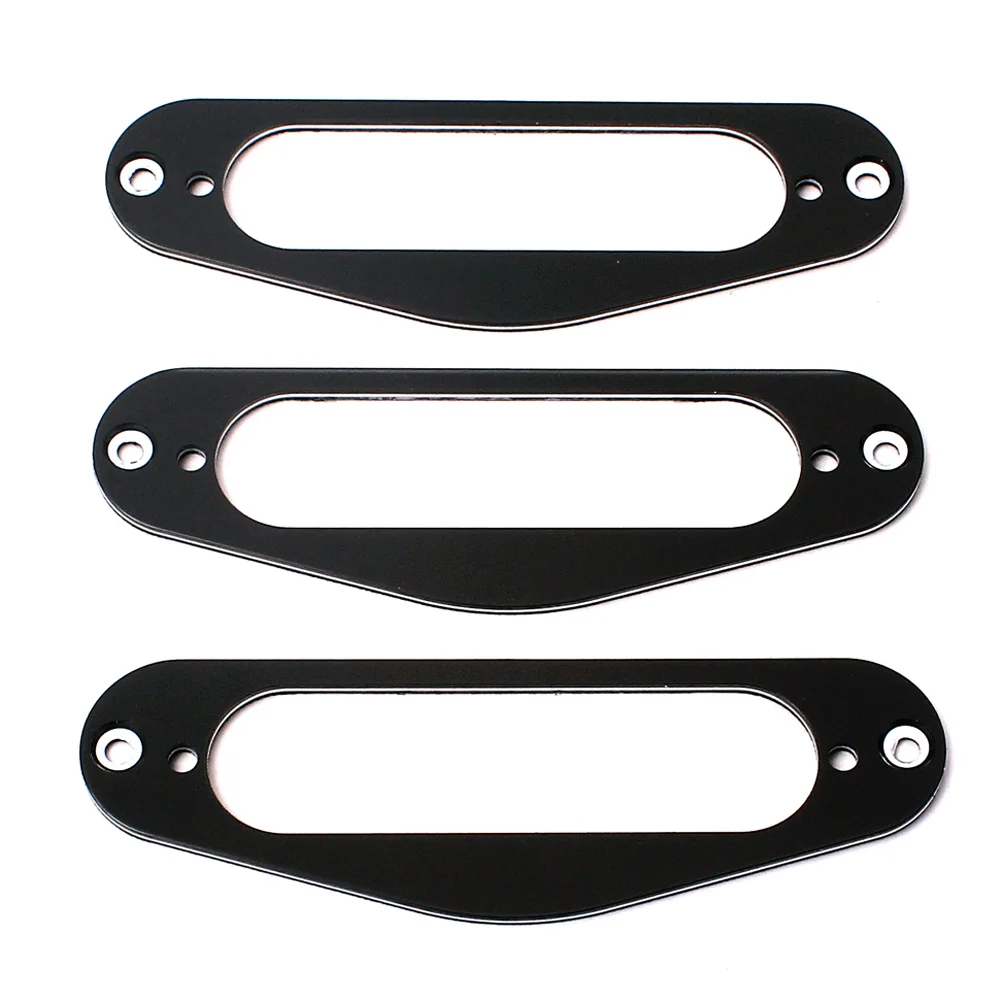 3 Pcs Guitar Pickup Customization Repair Single Coil Ring Frame Electric Humbucker