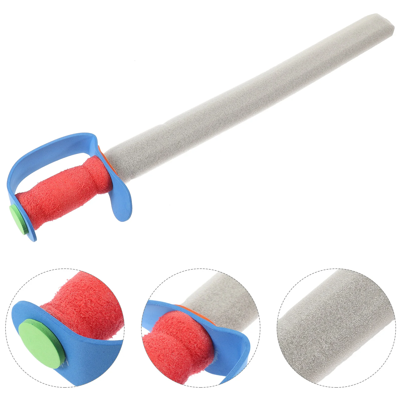 2 Pcs Children\'s Foam Sword Playthings for Kids Toy Toys Pirate Fencing Training Tool Dreses