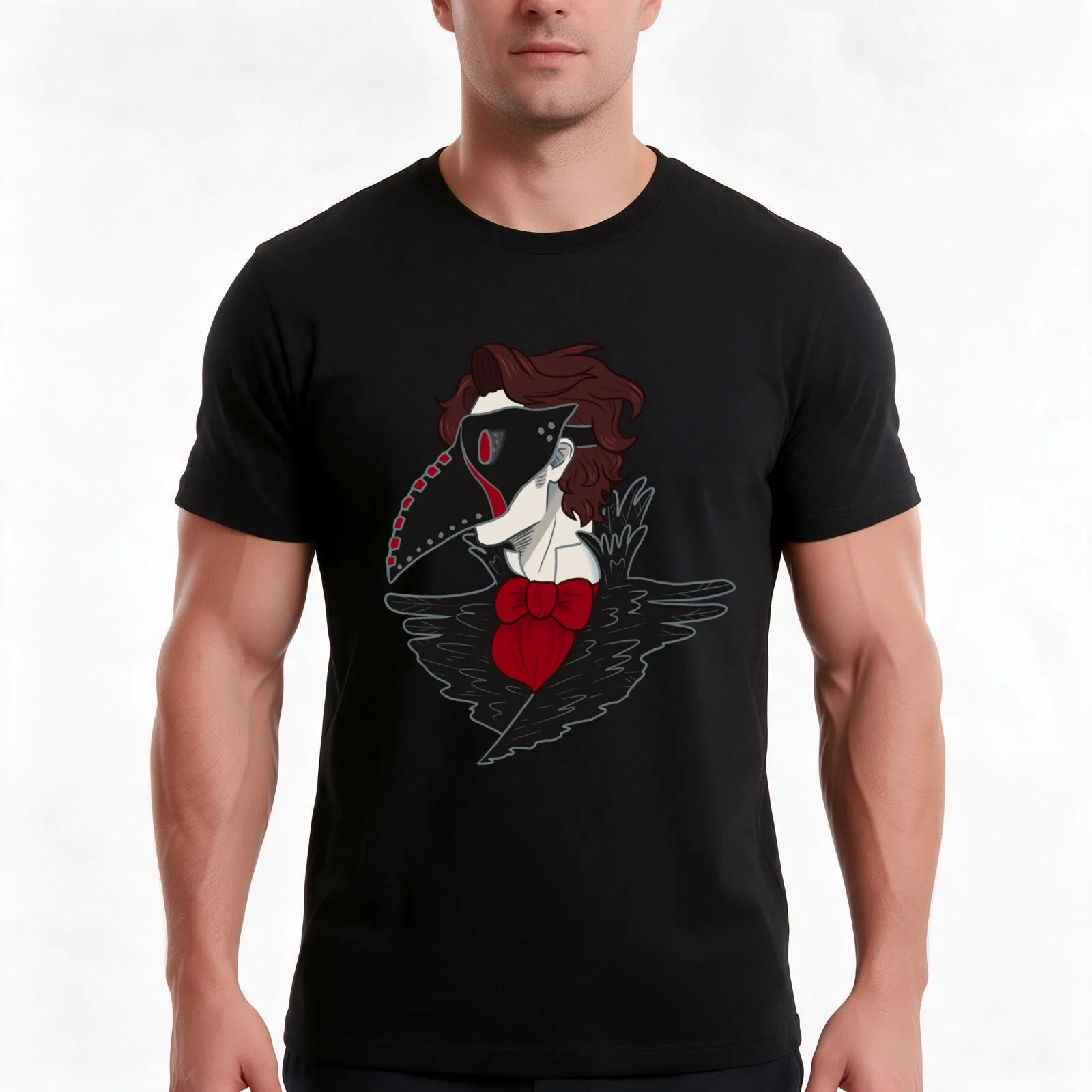 Julian T-Shirt Summer Casual Cotton Tee Oversized Streetwear Tops Vintage Graphic Print Loose Fit Short Sleeve 100% Cotton