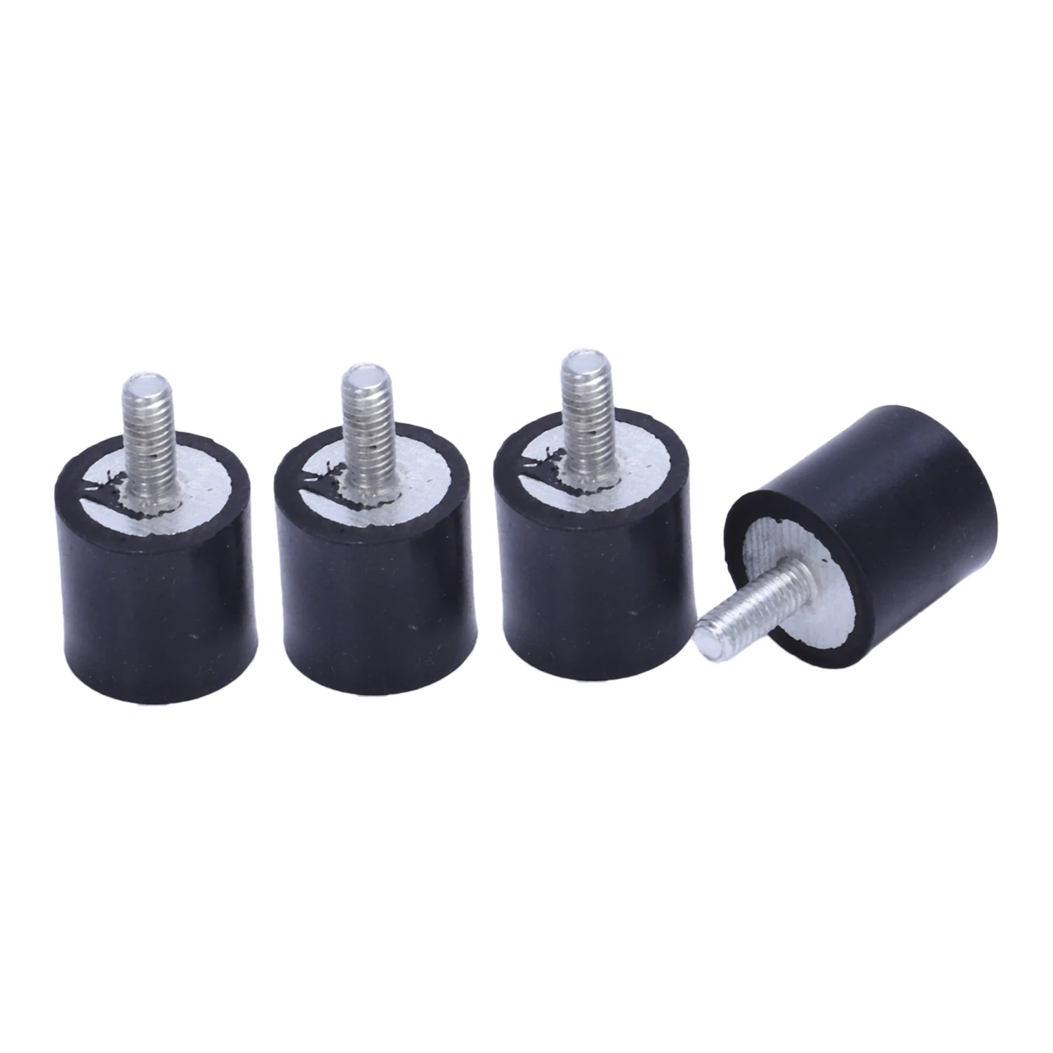 4pcs Anti Vibration Rubber Buffer Insulator Attachment 15mmx15mm