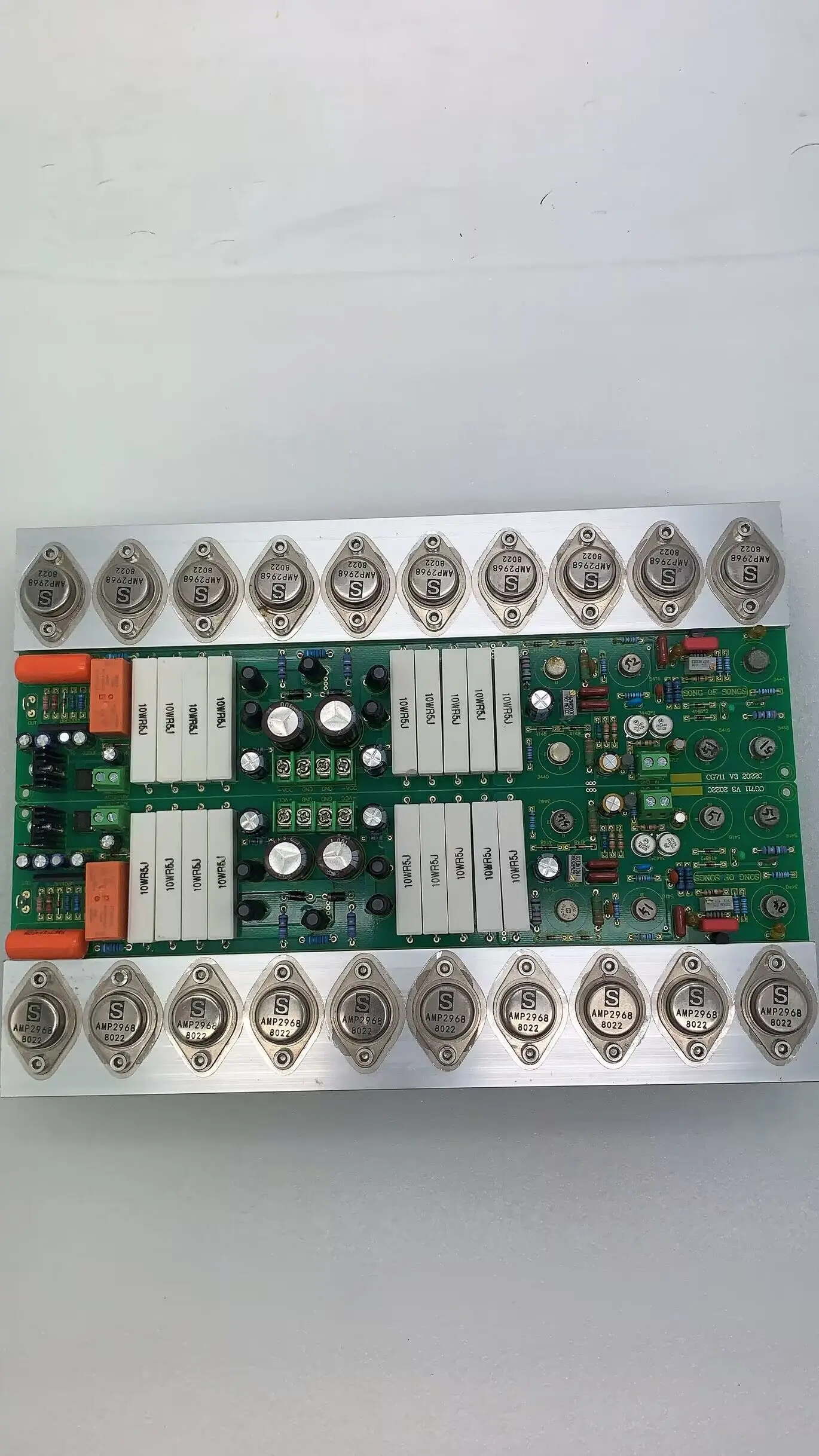 Swiss FM711 power amplifier board fm power amplifier board is suitable for fm255 preamplifier gold seal