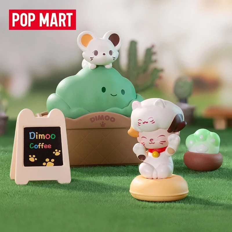 

POP MART Dimoo Cat Paradlse Series Blind Box Mystery Box Guess Bag Toys Doll Cute Anime Figure Desktop Ornaments Collection