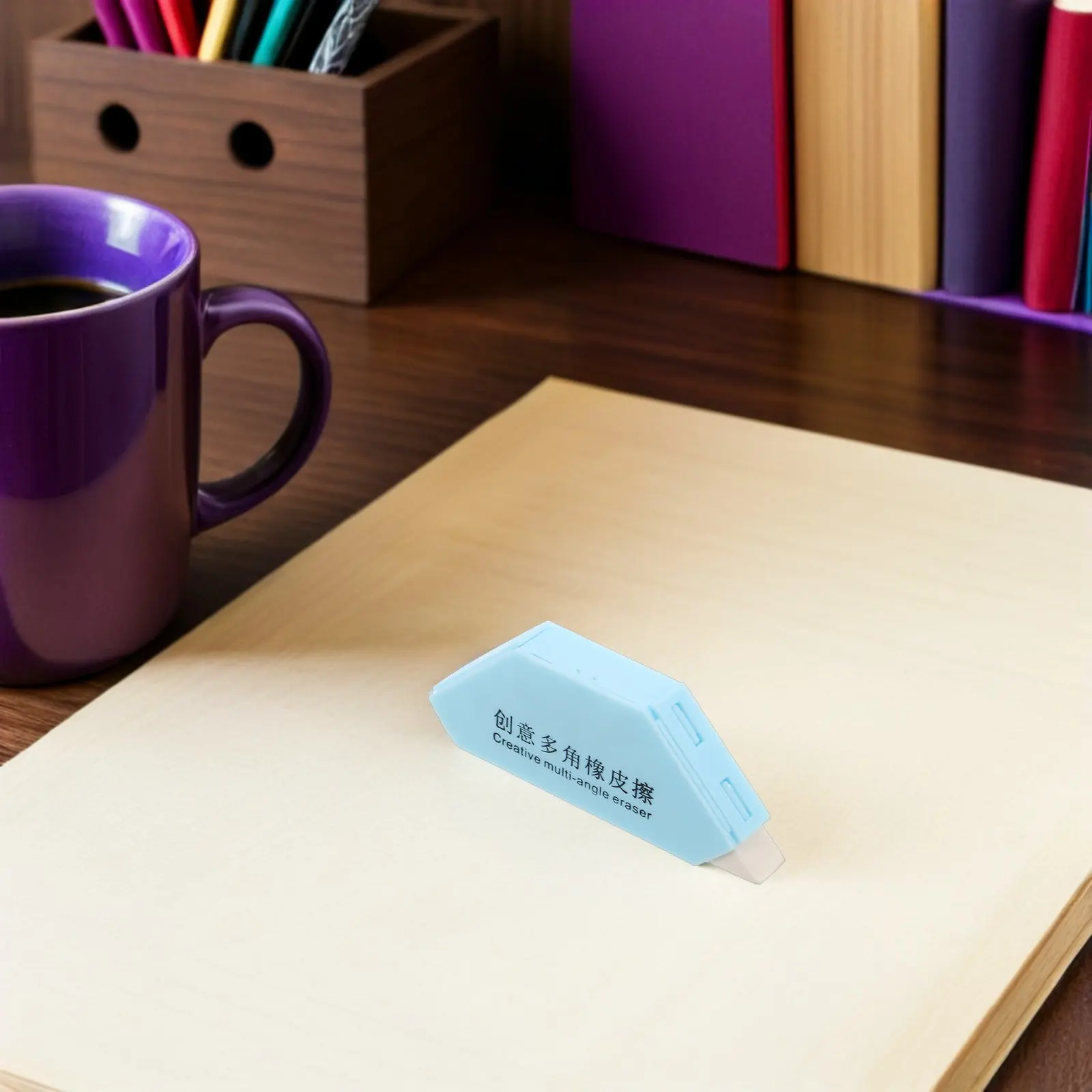 4Pcs Sketching Eraser Set Precision Detail Eraser for Drawing Artists Students Smudge Free Soft Wear Resistant Multi Angle