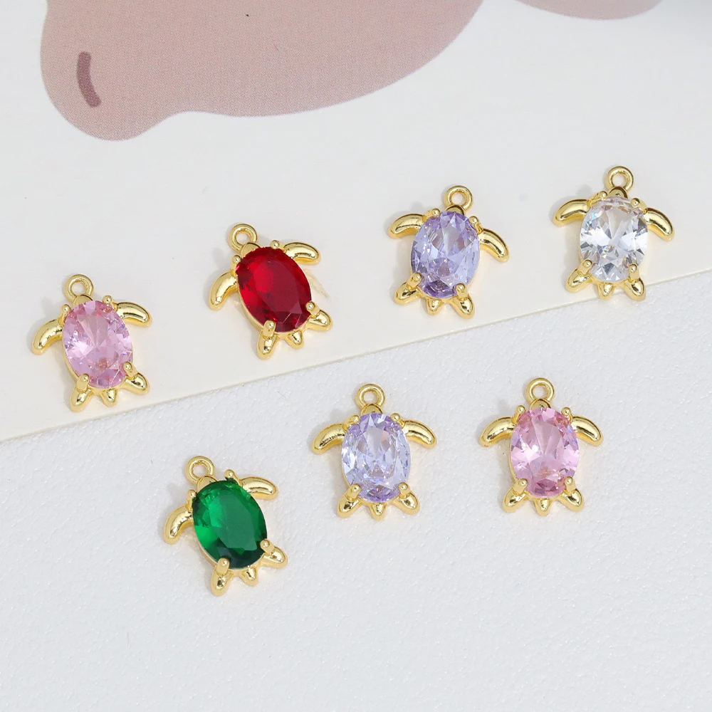 

Cordial Design 50Pcs 11*12MM Hand Made/DIY Pendant/Jewelry Accessories/Copper Charms/Genuine Gold Plating/Ocean Series #194627