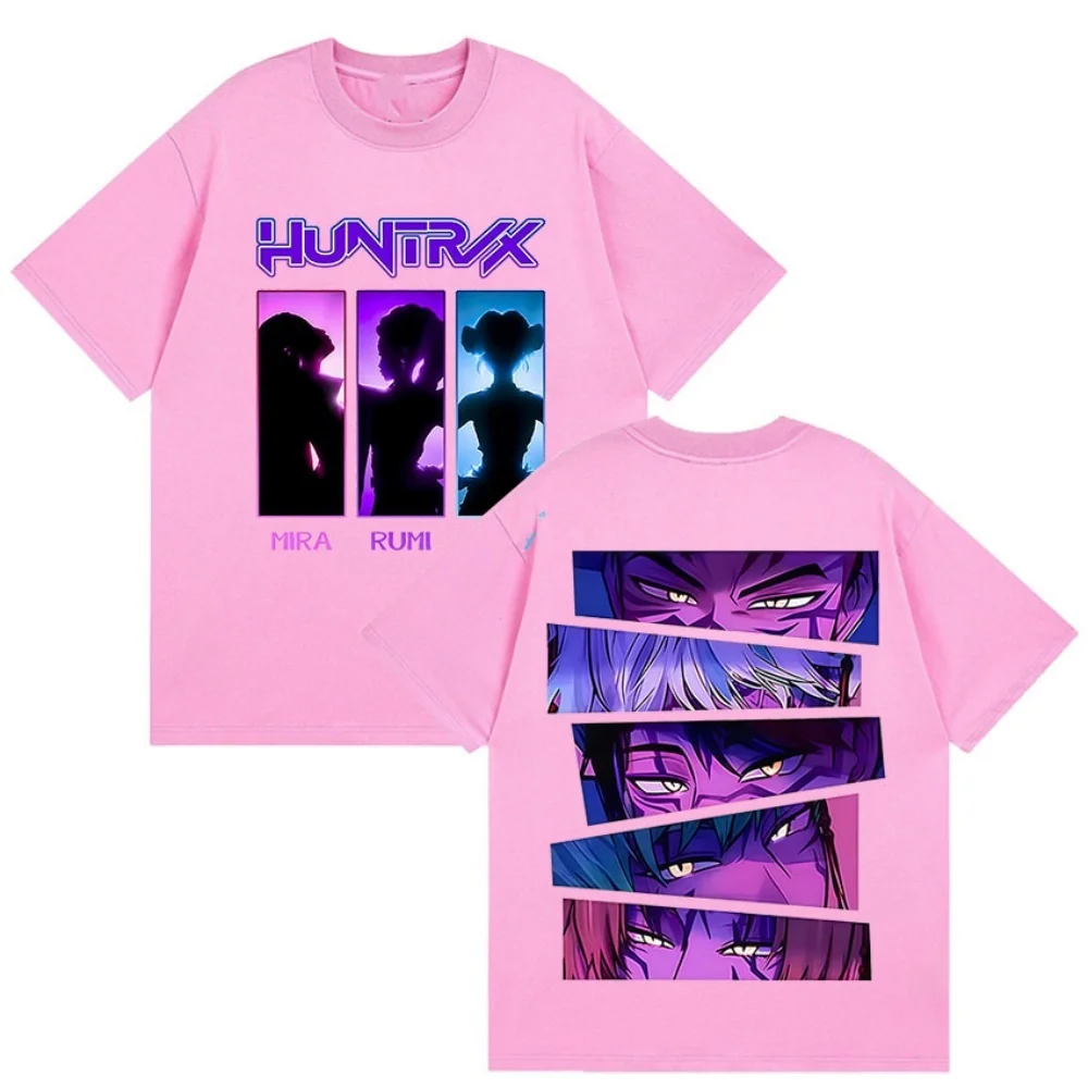 

Kpop Demon Hunter Saja Boys T-Shirt Harajuku O-Neck Casual Anime T-Shirt Tops Unisex Y2k Clothes K Pop Demon Hunters Tops