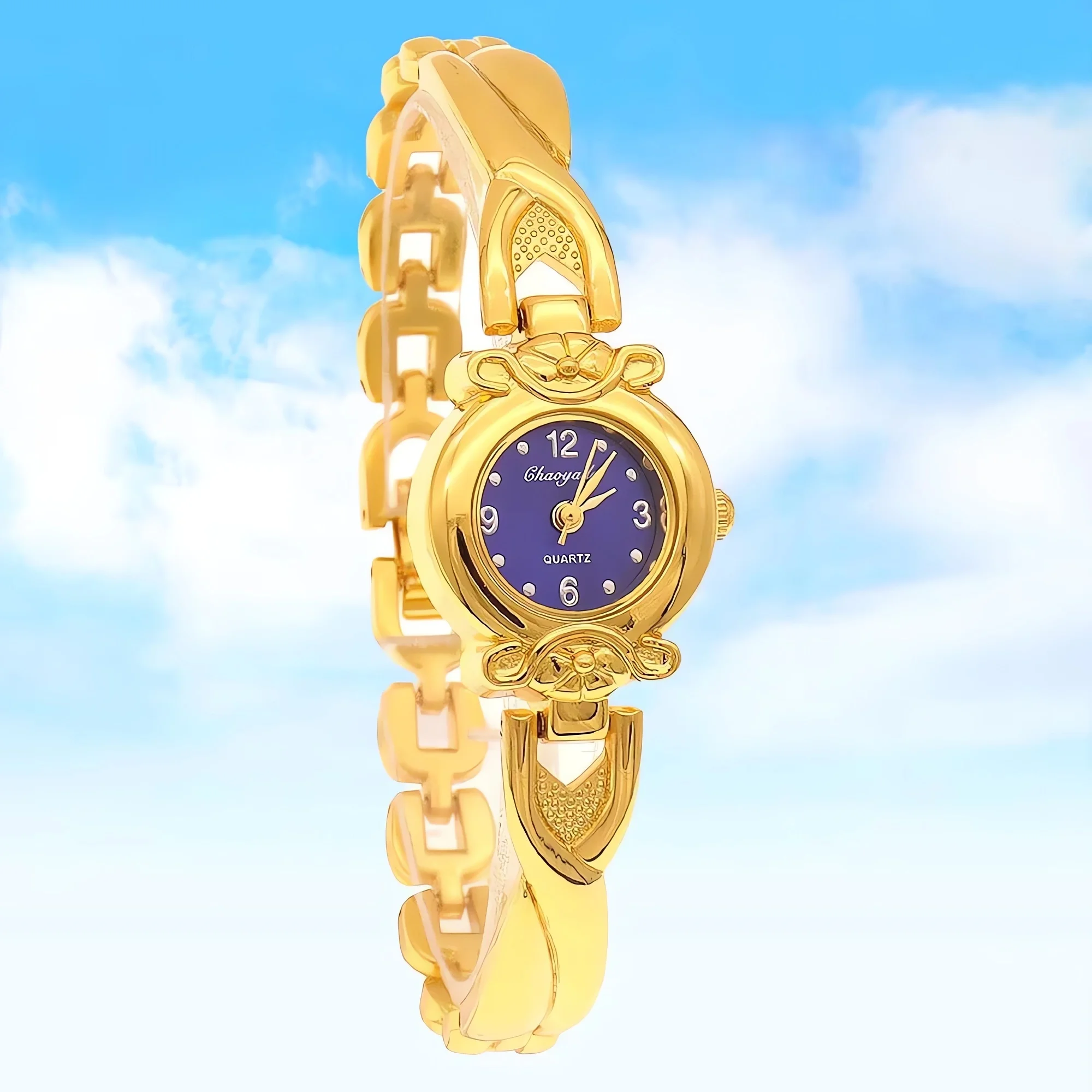 

Elegant Casual Dress Women's Bracelet Watch with Fashion Band Female Wristwatch Ladies Stylish Timepiece Ladies Clock