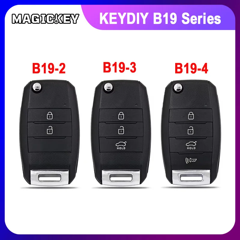 KEYDIY B Series Control B19-2 B19-3 B19-4 for KD-MAX KD900 KD-X2 KD AMX Programmer for KIA Hyundai Style