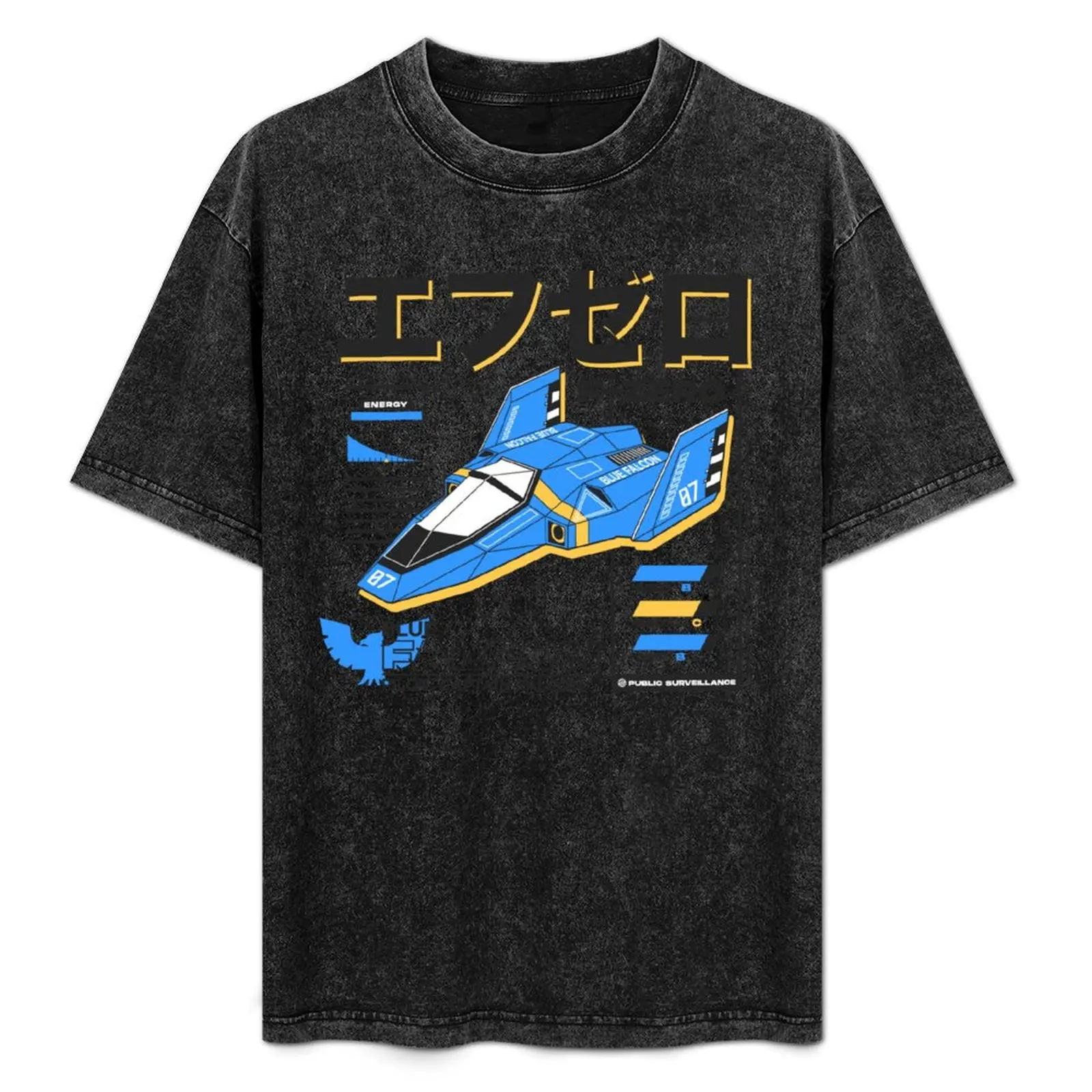 

BLUE FALCON T-Shirt plus sizes shirts graphic black t shirts for men