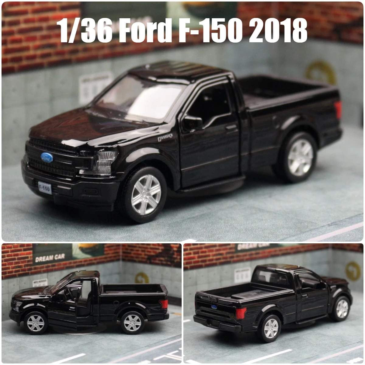1/36 Ford F-150 SVT Pickup Truck Toy Car Model For Children RMZ
