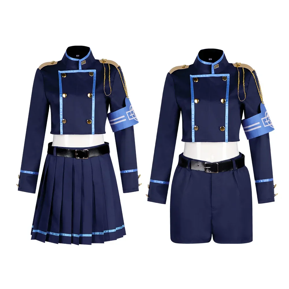 

Shiroko Cosplay Blue Archive Hikari Nozomi Costume Subway Twins Railway College Outfits JK Skirt School Uniform Role Play Suit