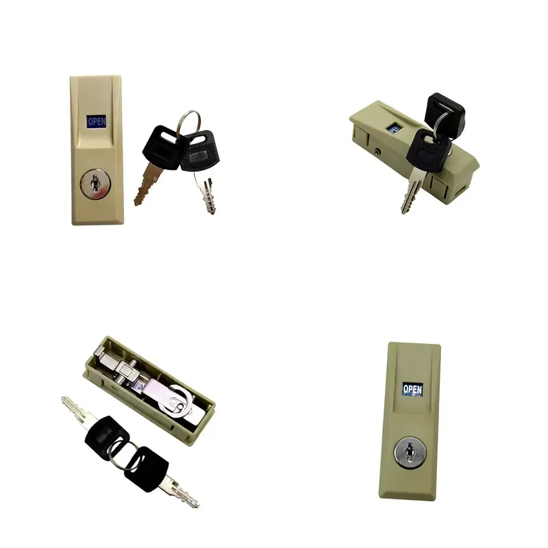 for Hengsheng ABS Plastic Cabinet Door Flat Lock for Electrical Equipment Electronic Cabinet Low Price