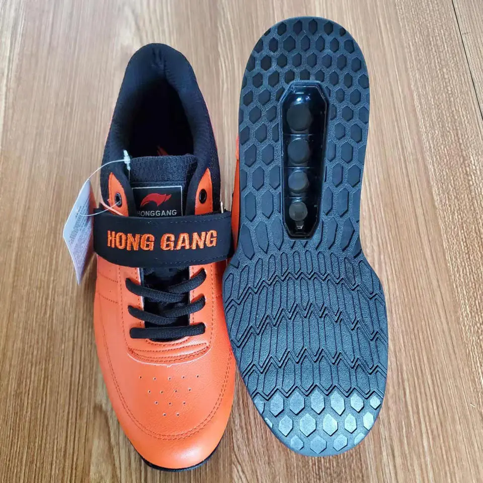Professional Men's and Women's Weightlifting Shoes, Balance Hard Sole Squat Shoes, Non-slip Strength Training Shoes