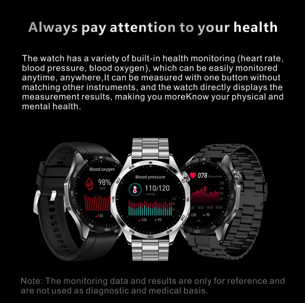 بلوتوث دعوة الساعات الذكية الرجال 1.62 ''HD شاشة البوصلة Smartwatch 400mHa NFC الرياضة اللياقة البدنية مقاوم للماء الصحة النوم AI صوت