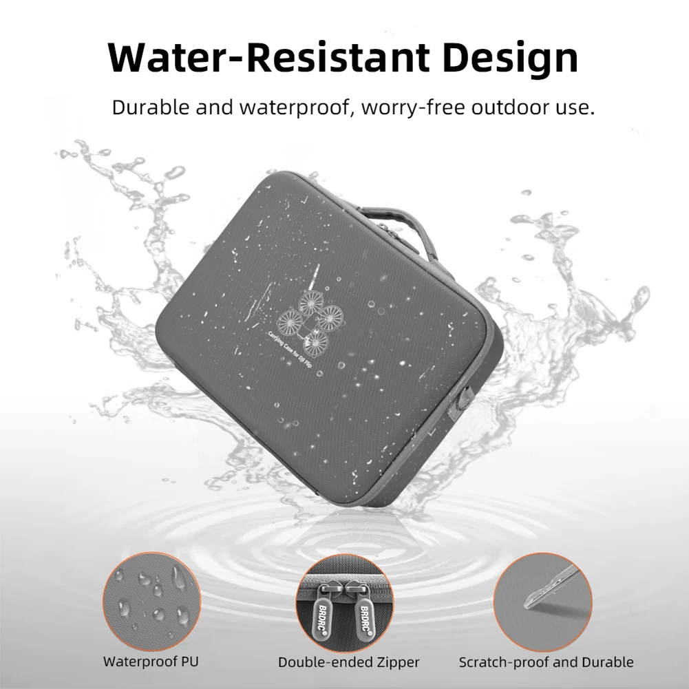 Портативный чехол для переноски, противоударная дорожная сумка для хранения, устойчивая к падению сумка на плечо, защитный дорожный чехол для DJI Flip Drone