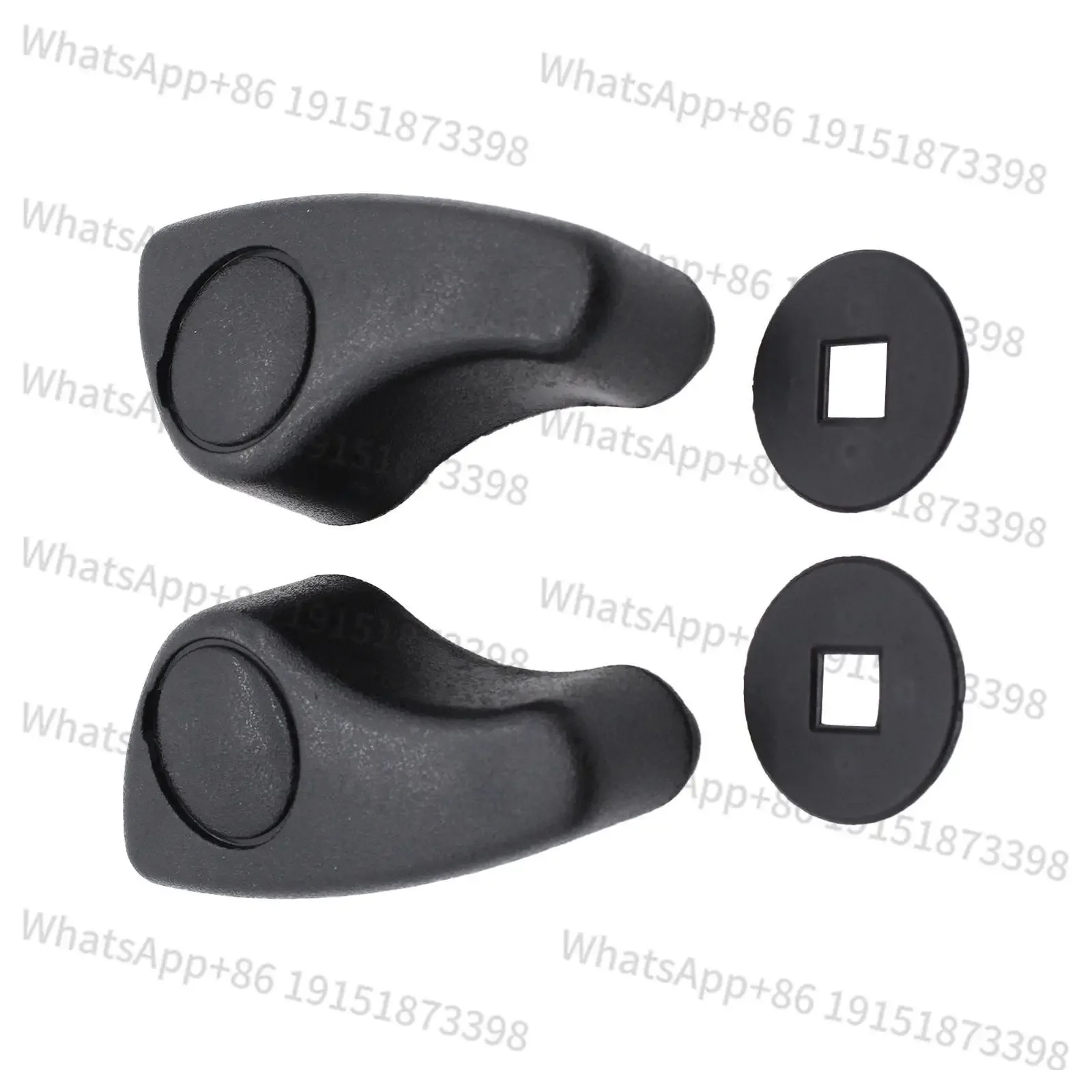 2 Pieces Seat Adjustment Handle 7701207182 7701205078 Professional Replacement for Renault Kangoo Clio Trafic MK2 Master