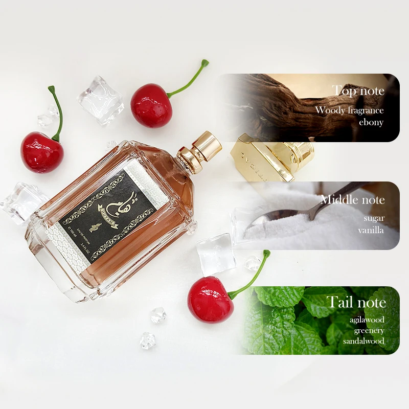 Huyam Arabian Perfume Woody Oriental Notes Eau De Parfum for Unisex 3.4 Fl Oz Long Lasting Liquid Perfume Women & Men's Cologne