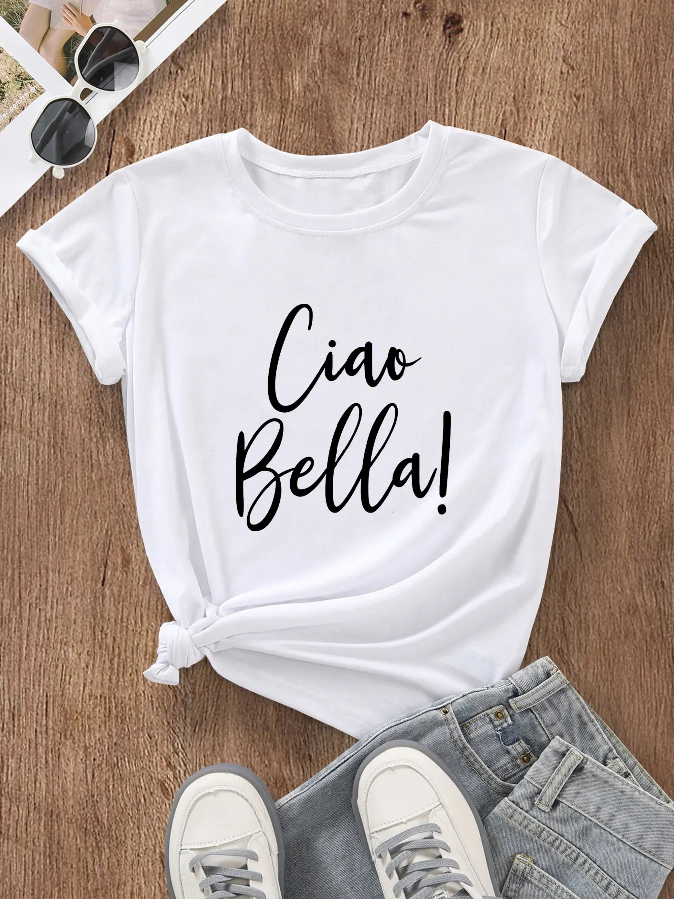 Hello Italy 2 Shirt New Arrival Summer Casual 100%Cotton Funny T Shirt Italian Shirt Italian Hello Shirts Gift for Her