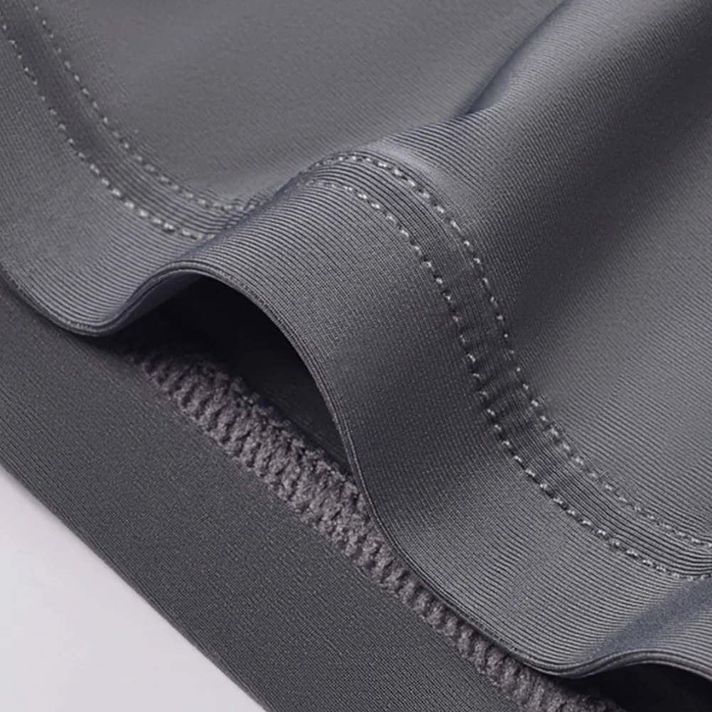 

Men Seamless Briefs Ultra-thin Lingerie Ultra Hot Trunks Boxer Shorts Underwear Sissy3D Bulge Pouch Bikini Cooling Men's Panties