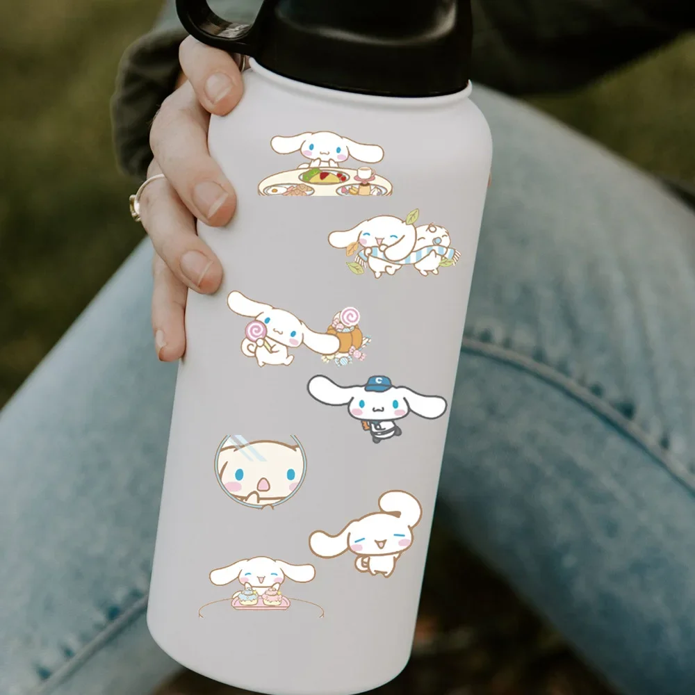 50PCS Cinnamoroll Sticker Pack Cartoon Phone Case Waterproof Anime Stickers Cute Laptop Skin Kawaii Sanrio Stickers