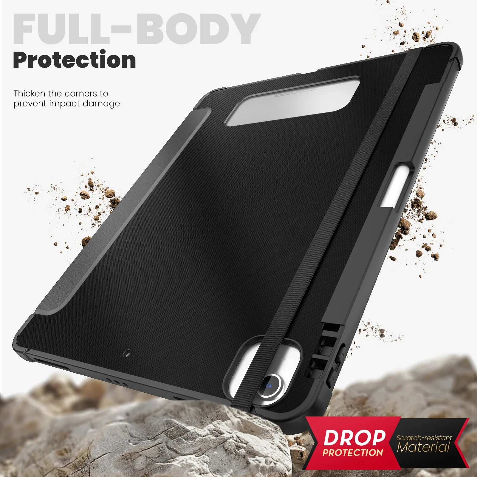 Case for iPad Air 13 Pro 11 2024 Air 4 5 10.9 10.2 7th 8th 9th Gen 10th 2022 A2926 A3007 Pro 12.9 Magnet Smart Shockproof cover