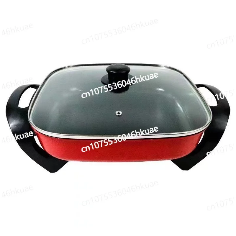 English Korean Multifunctional Household Electric Cooking Pot Non-stick Integrated Electric Wok Electric Heating Pot