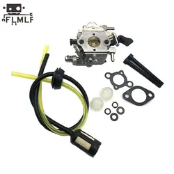 Rc Car 23-58cc Engine Carburetor & Fuel Pipe Set for 1/5 Hpi Rofun Km Rovan Baja Losi 5ive-T DBXL FG ZENOAH CY RCMK GoPed Redcat