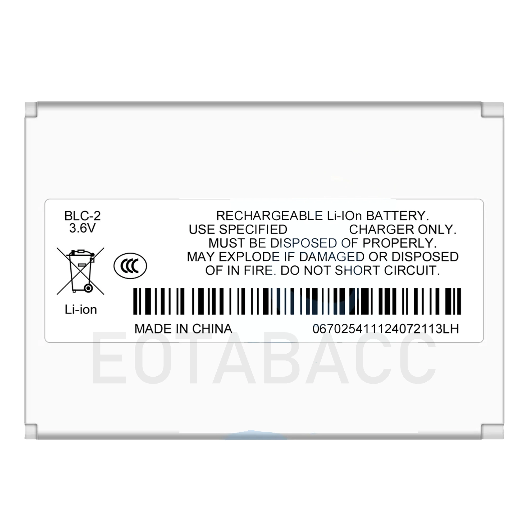 2026 years BLC-2  Battery For Nokia 3310 3330 3410 3510 5510 3530 3335 3686 3685 3589 3315 3350 3510i 6650 6800 6810 3550 5510 image 3