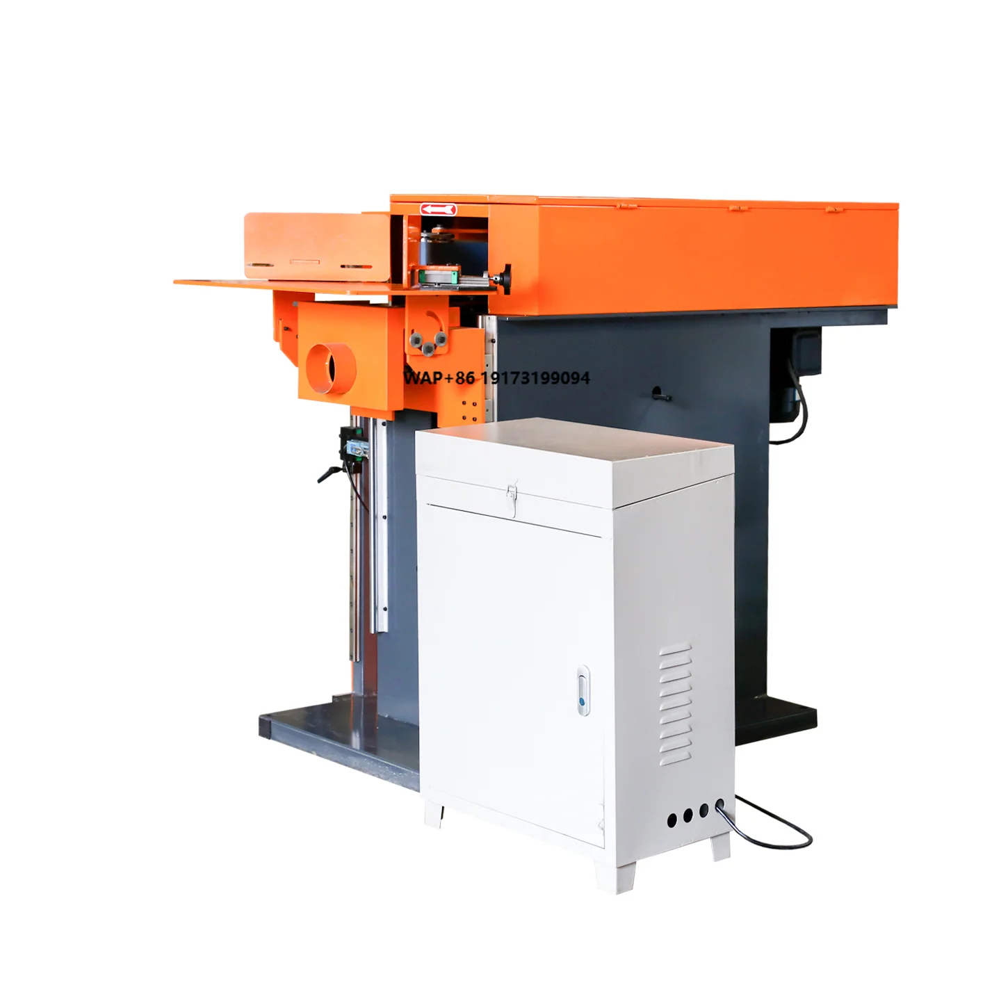 Metal Box Corner Polishing Machine, Lifting Type Vertical Angle Grinding Machine, Box Grinder Sanding Machine