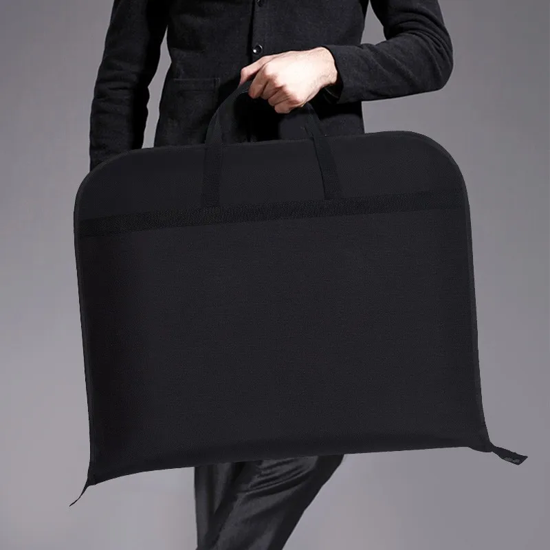 High-end Travel Suit Holder Suit Carrier For Men Waterproof Travel Suit Cover Portable Garment Duffle Bag For Men's Suits