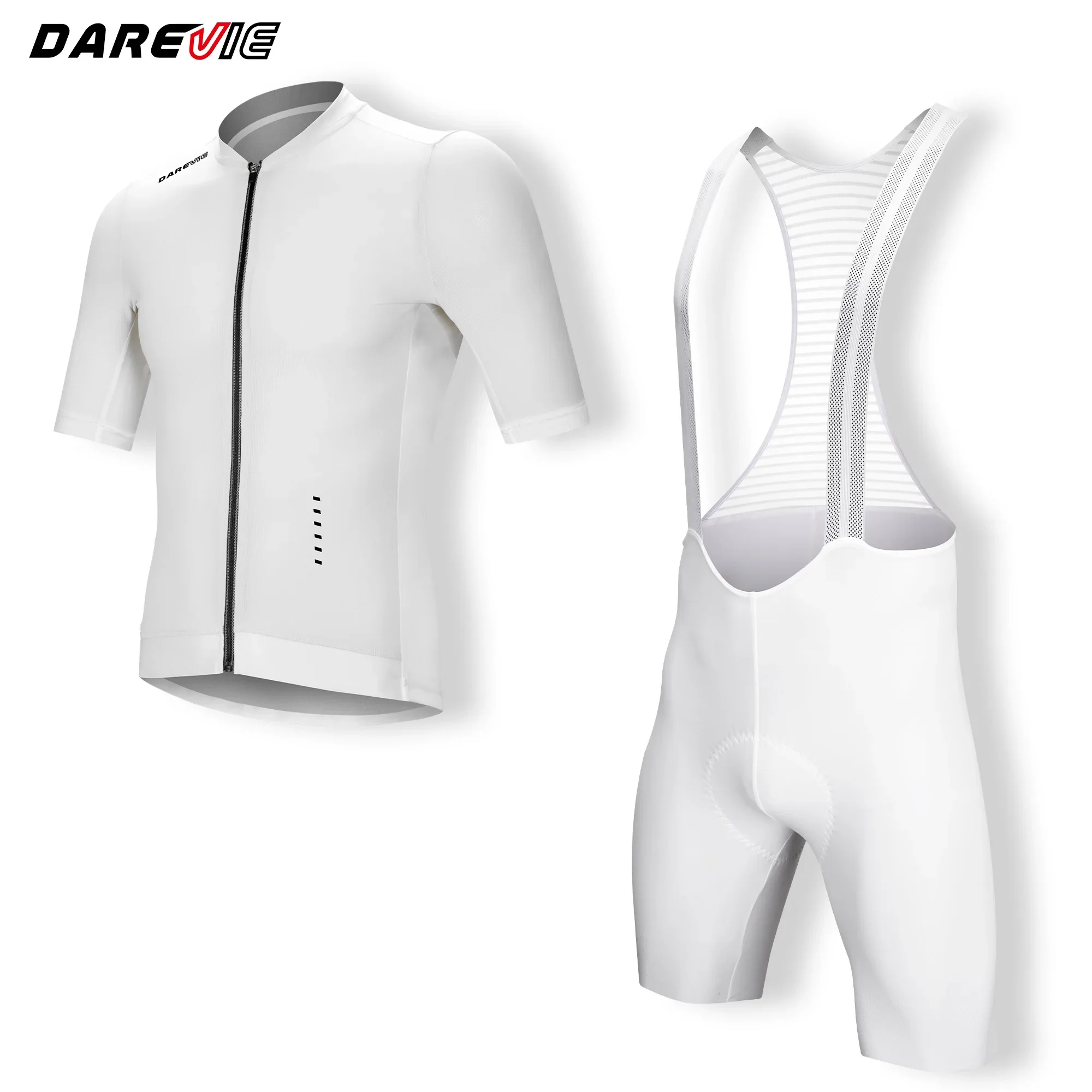 DAREVIE Men's Cycling Set, 3D Impact-Resistant Padding, Quick-Drying Cycling Suit, PRO Cycling Suit