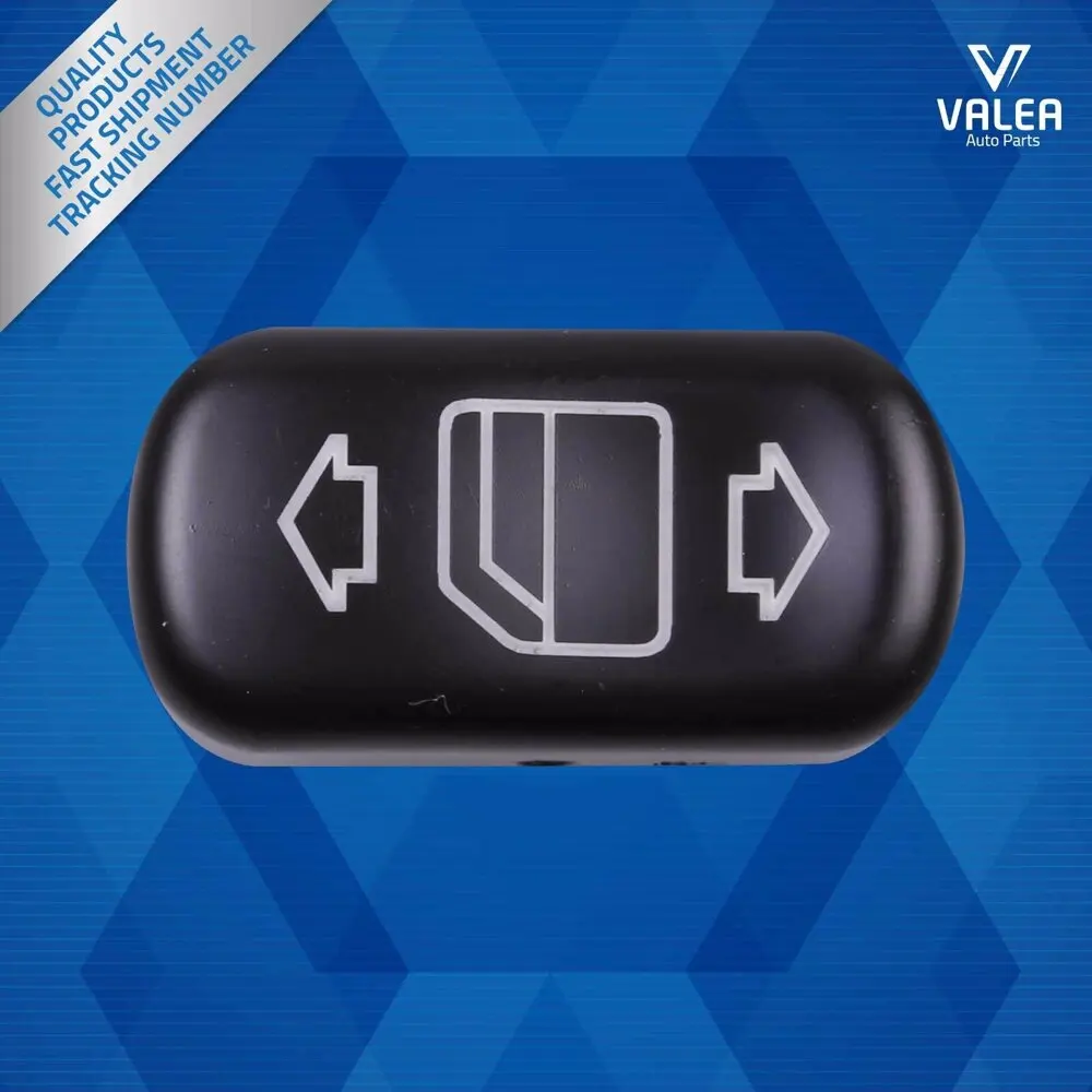 Mercedes W202 W210 W140 Round Edge Glass Button Cover