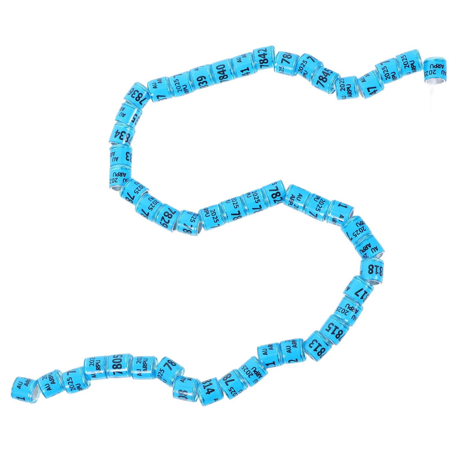 

50Pcs Numbered Pigeon Leg Bands Racing Foot Rings for Reliable Lightweight Identification Ring Poultry Tracking