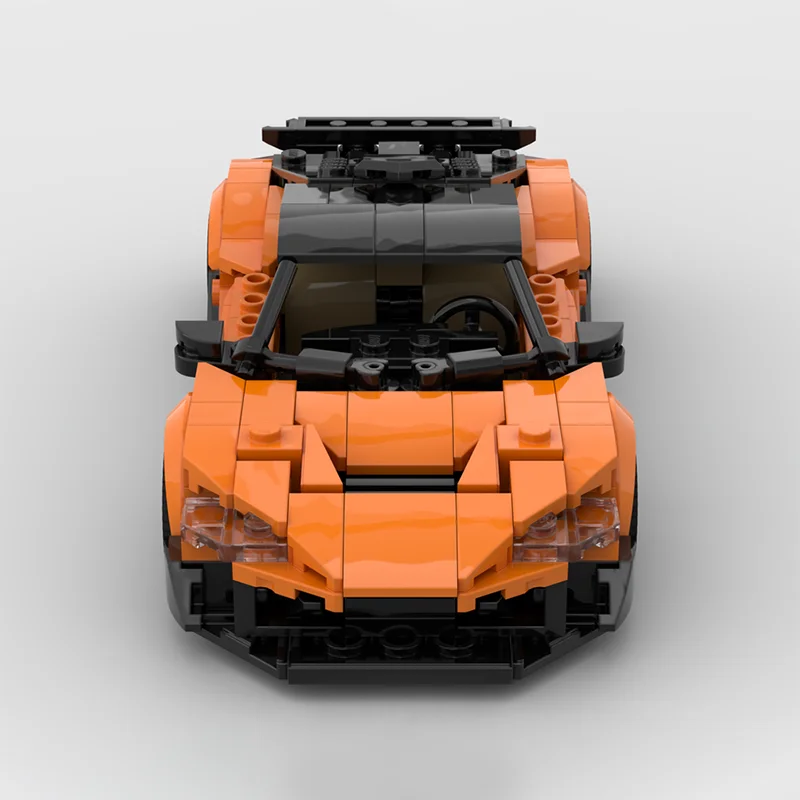 382pcs MOC McLarens W1 Speed Champion City Car Supercar Racing Building Blocks Brick Technique Creative DIY Toys Gifts