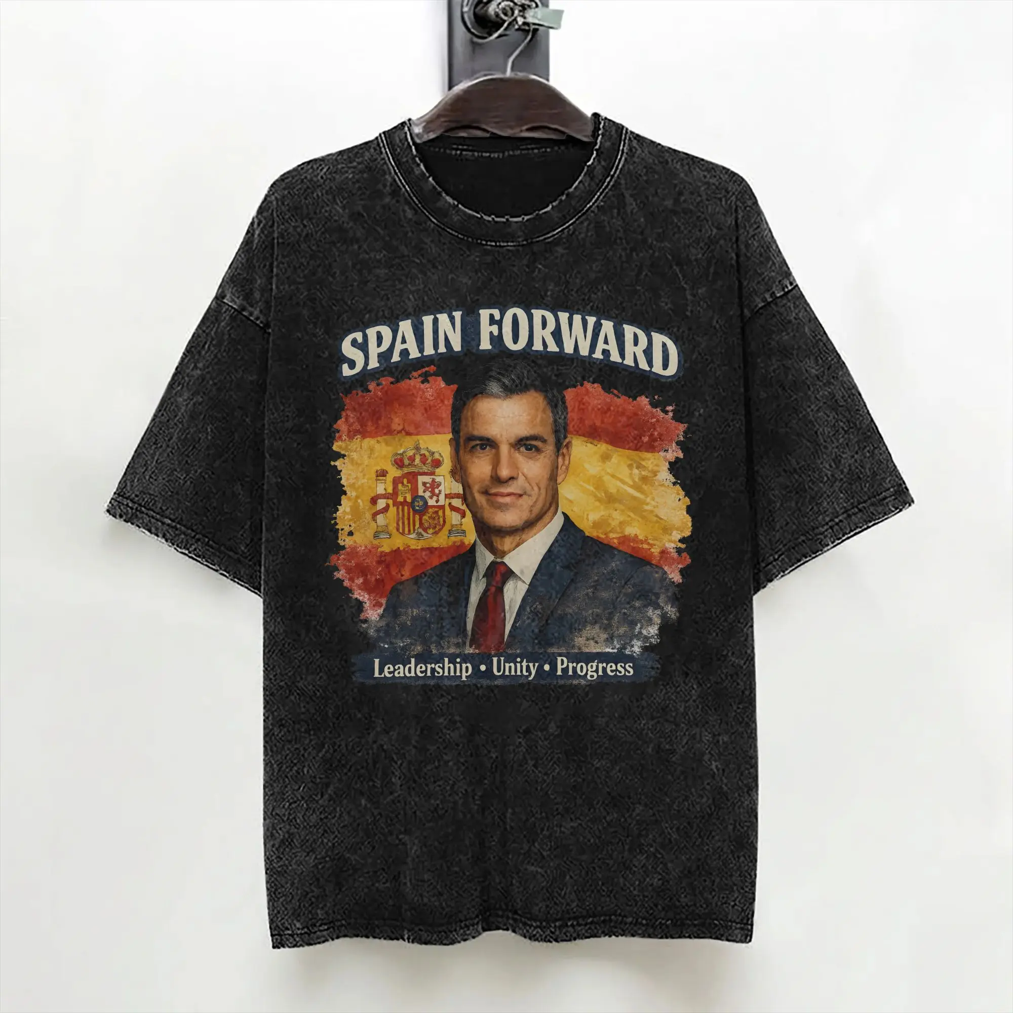 Pedro Sanchez T Shirts Washed Cotton Harajuku T-Shirts  Novelty Men Women Streetwear Summer Tee Shirt