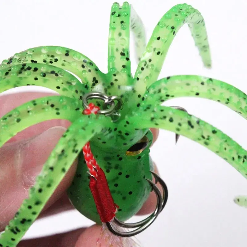 Lead Covered Squid Soft Bait Iron Plate Double Hook 21g/11cm Sea Fishing Boat Fishing Simulation Bait Deep Sea Soft Bait image 5