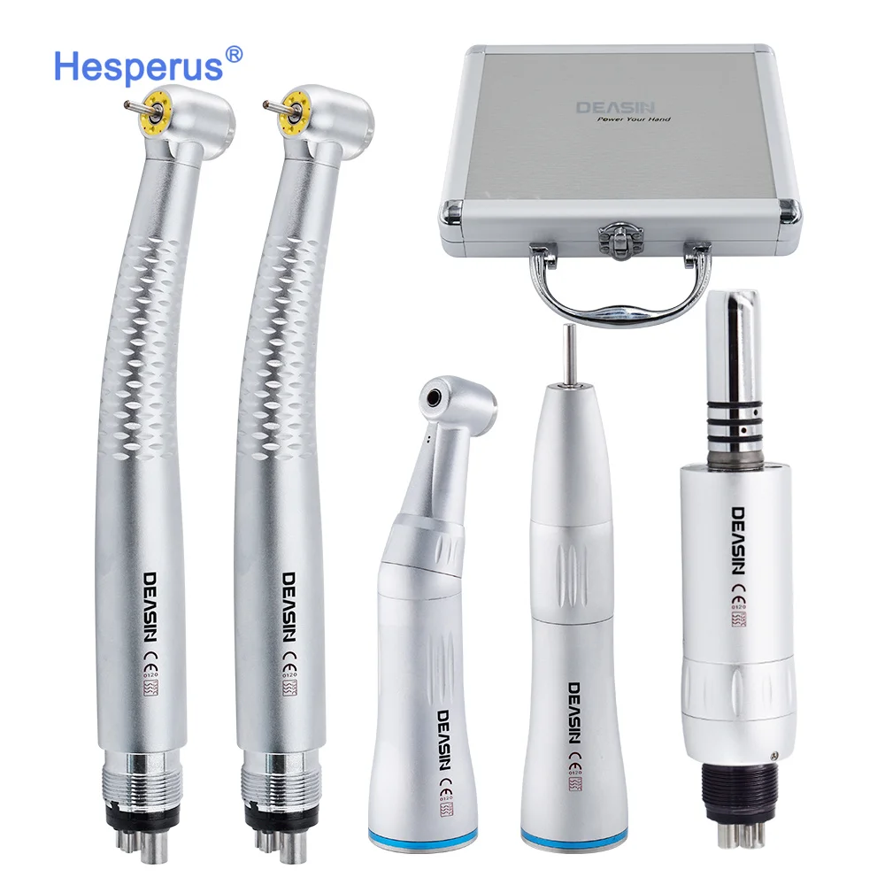 den tal LED Lamp Electric High Speed Turbine  and Low Speed  Handpiece Sets den tal Surgery Handpiece Set
