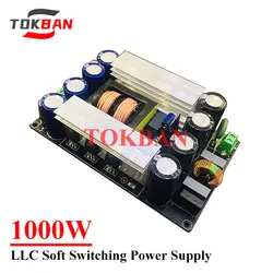 Tokban 1000w LLC Soft Switching Power Amplifier Board Switching Power Board Dual Output Voltage ±35v To ±80v for Diy Auido