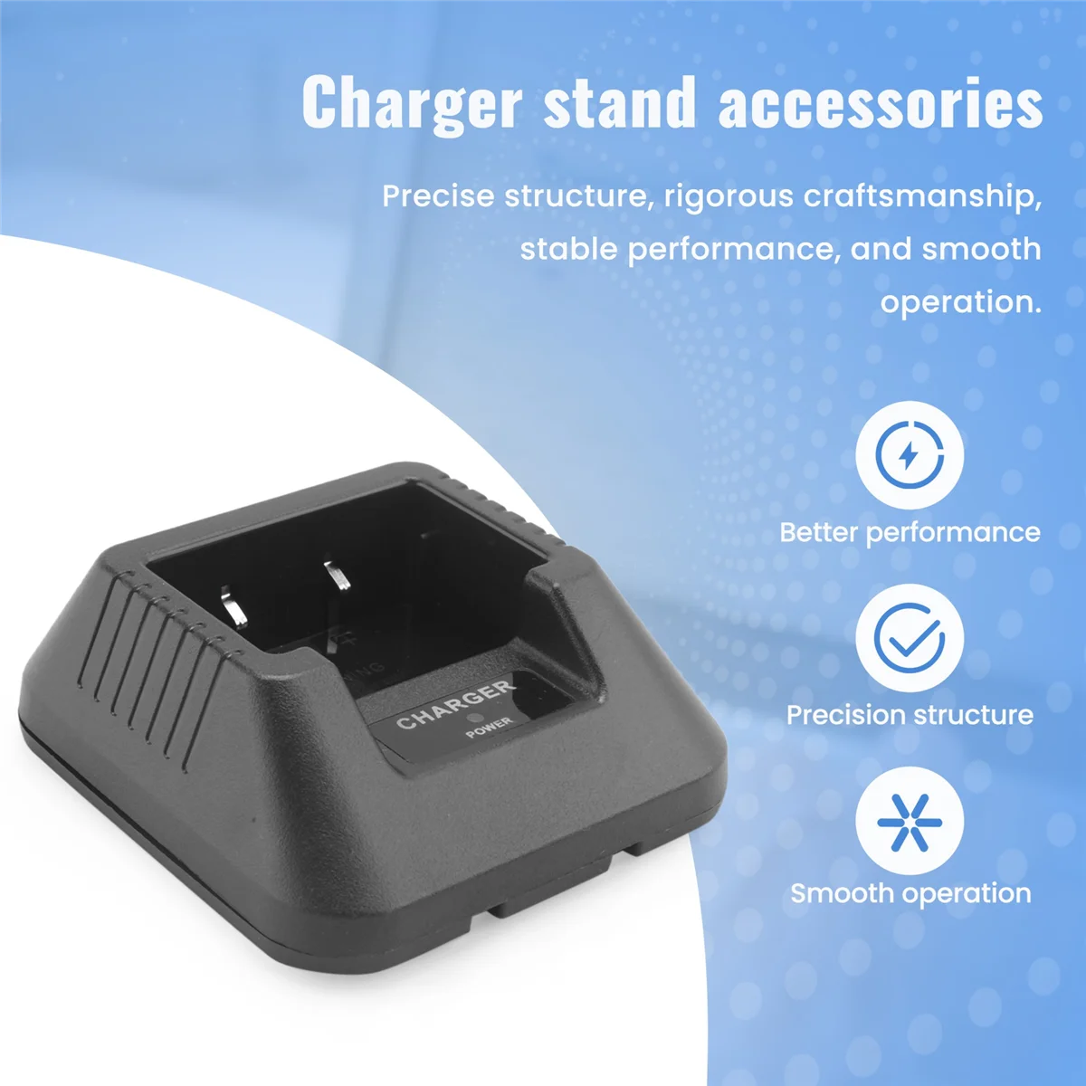 SWXF Walkie Talkie Battery Charger USB Charging Cable Replacement for UV-5R UV-5RE -5R Two Way Radio