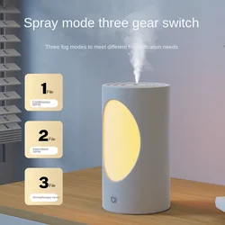 With Colorful LED Lights Diffuser Battery Rechargeable Wireless Air Humidifier 600ml Large Capacity Portable Aroma Diffuser