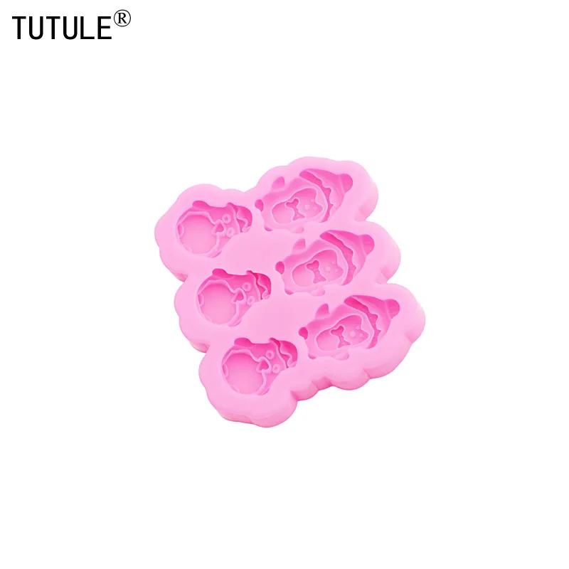 Christmas penguin Silicone Mold Christmas Series Fondant Sugar Cupcake Craft Silicone Molds DIY drop glue epoxy resin Mold
