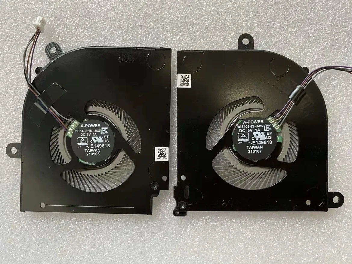 Freight free new MSI Stealth15M fan MS-1562 heat dissipation module U4W/U4X notebook fan