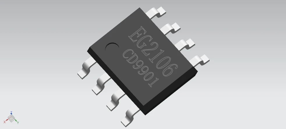 

EG2106 High Power MOS Gate Driver Chip / Compatible with IR2106/IR2101Fan7382