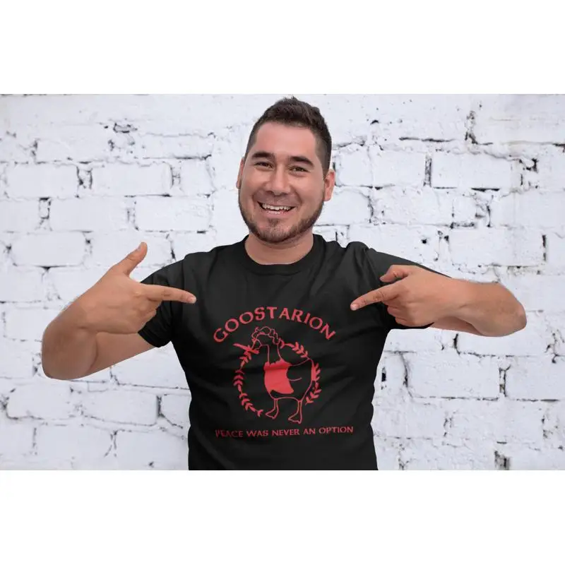 

Baldur's Gate Goostarion Peace was never an option shirt