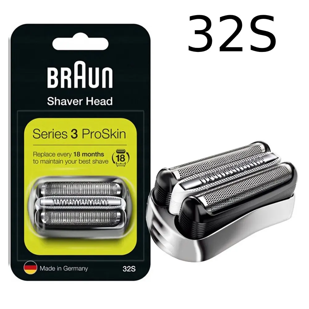 Braun-Series 3-Electric Shaver Replacement Head ProSkin Electric Shavers Kit HOT