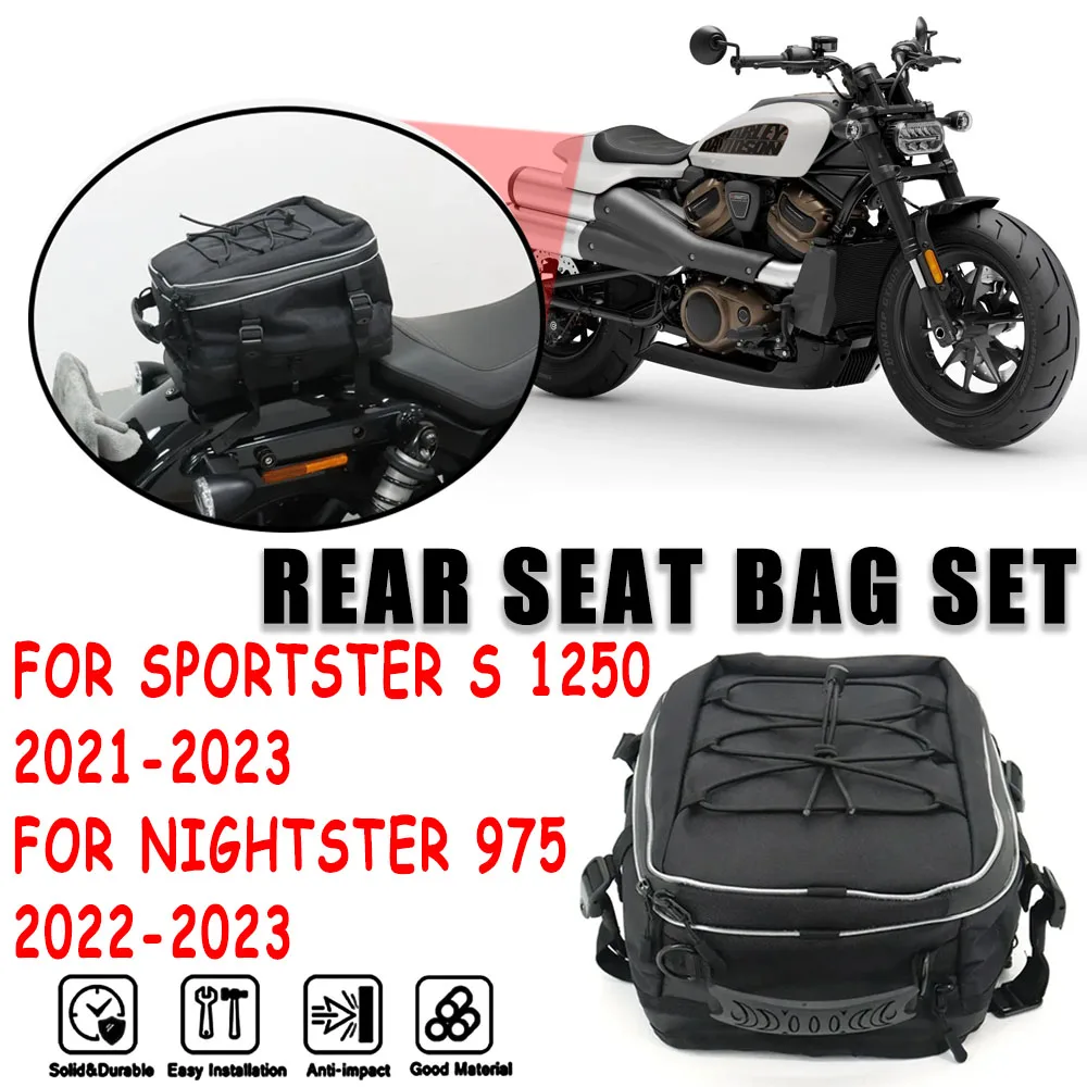 

Новый спортивный автомобиль S 1250 RH1250 Nightster 935, водонепроницаемая сумка для хвоста, многофункциональная новая сумка на заднее сиденье мотоцикла